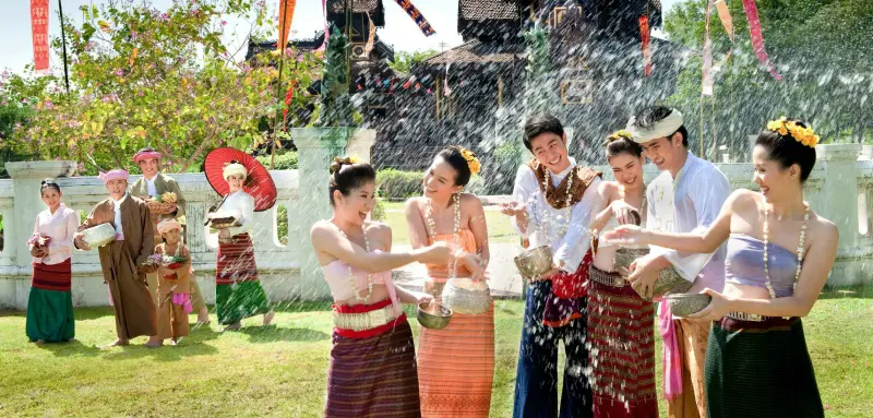 Songkran water festival
